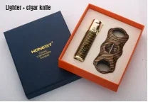 HONEST Portable Cigar Scissors Cigarette Cutter Double-edged Steel Cuban Cigar Cutter Tool To Give Boyfriend Gift