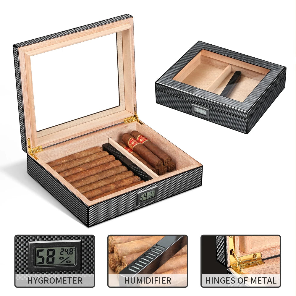 GALINER Humidor Cigar Box Luxury Case...