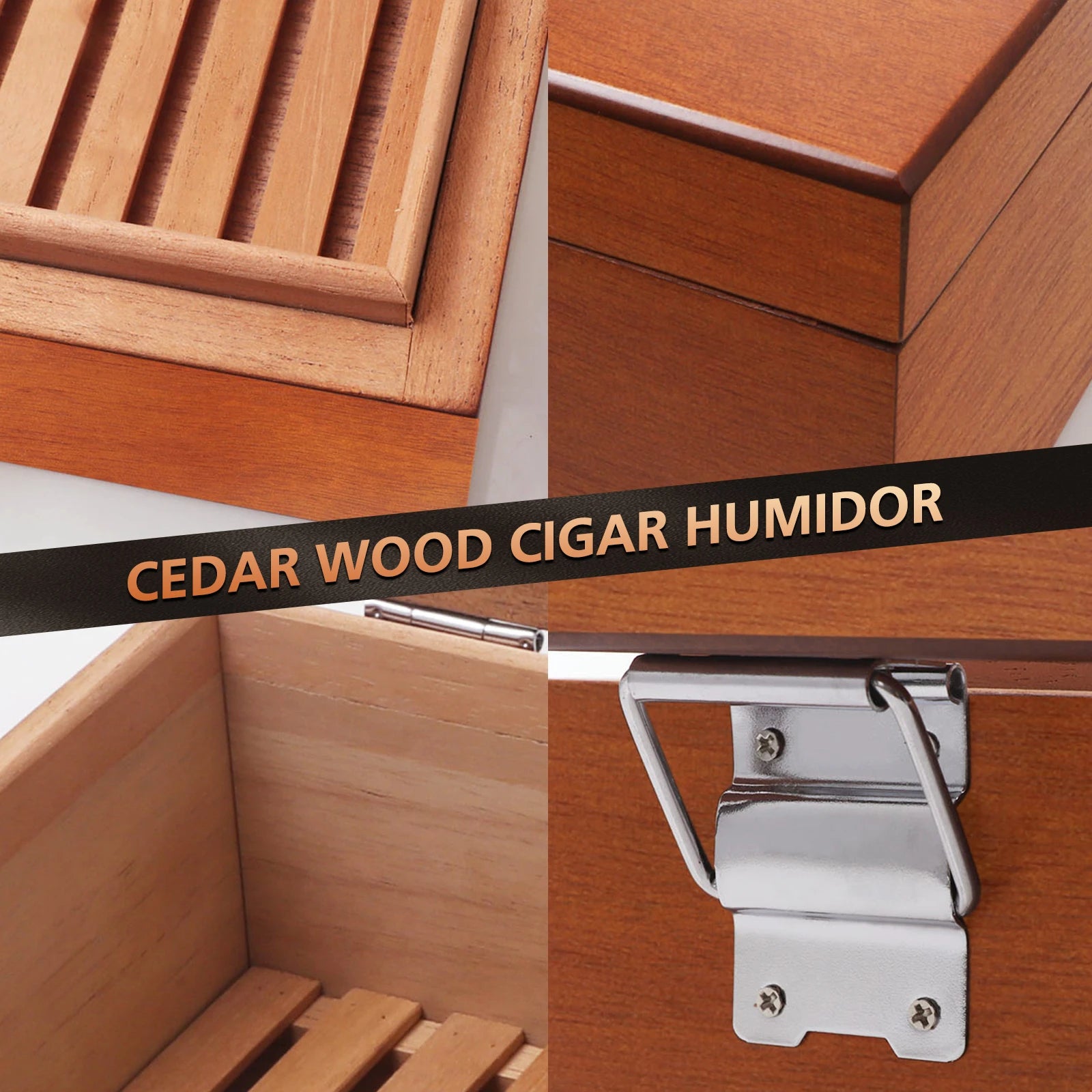 Brown 20-35 Humidor