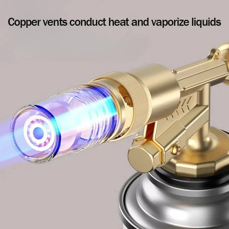 Welding Torch Gas Burner Flame Gun Blower Gas Torch Brazing Cooking Barbecue Auto Ignition Gun Kitchen Baking Tool