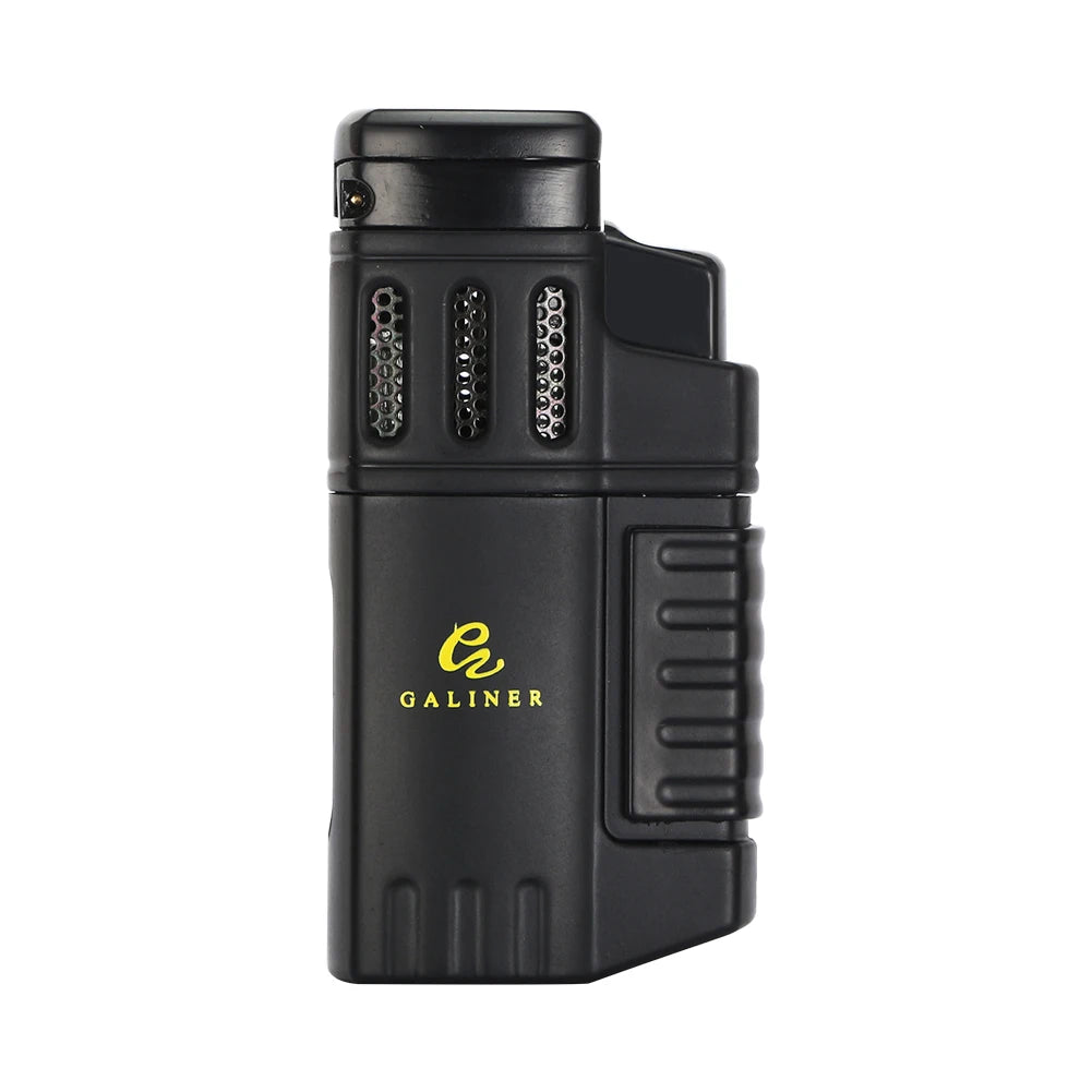 Windproof 4 Jet Metal Torch Lighter