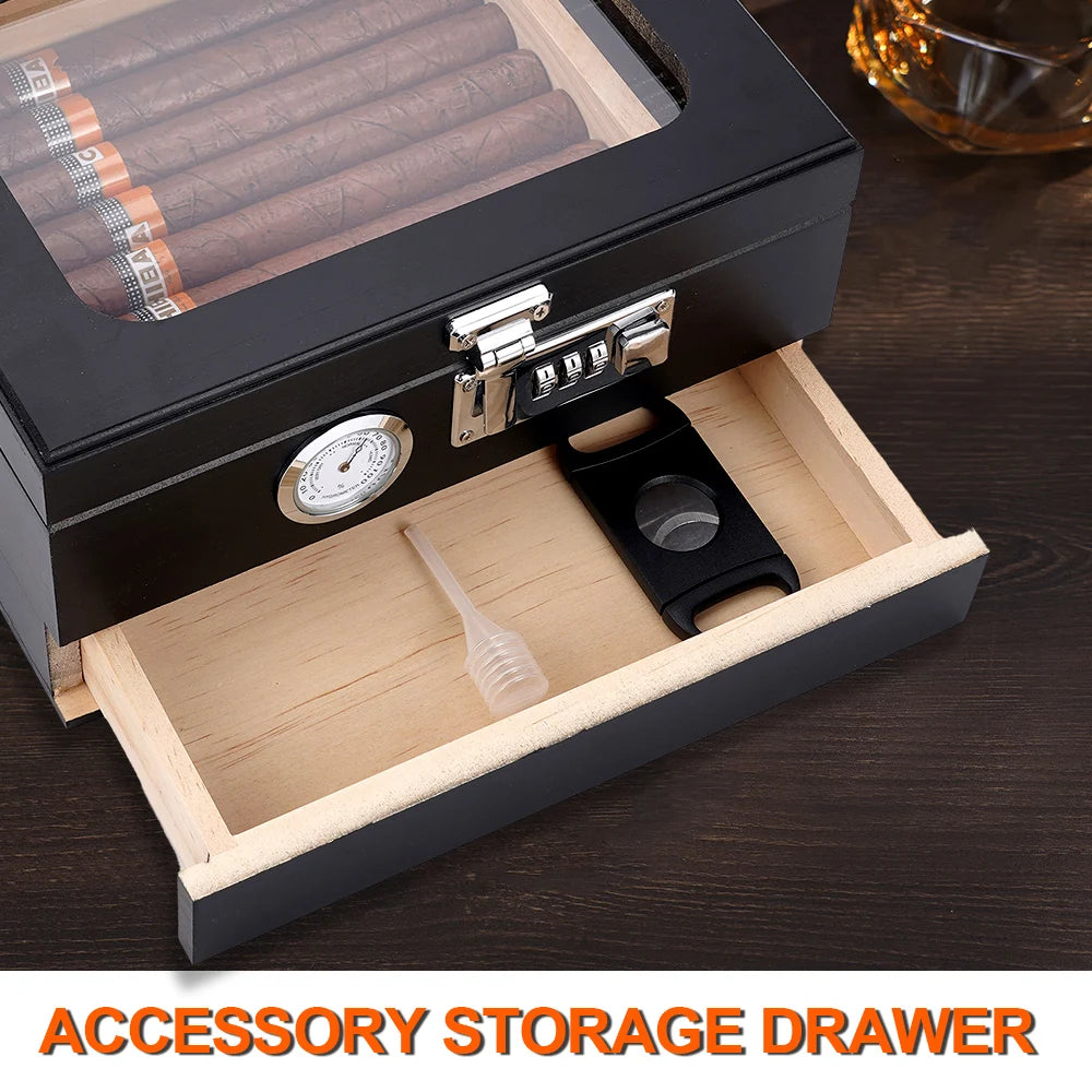Glass Top Humidor