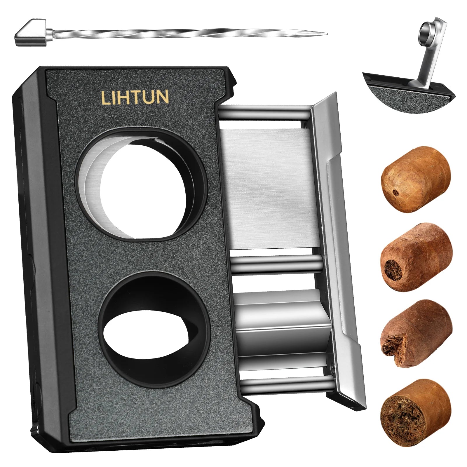 4-in-1 Guillotine Cigar Cutter
