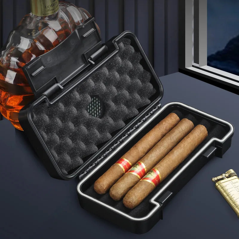 Waterproof Plastic Cigar Humidor