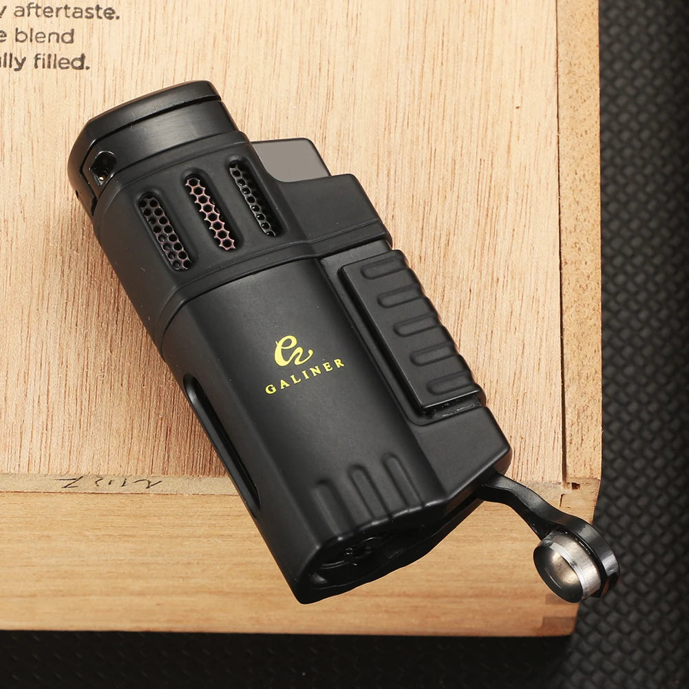 Mini Pocket 4 Flame Jet Torch Lighter