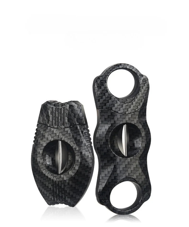 HONEST Portable Cigar Scissors Cigarette Cutter Double-edged Steel Cuban Cigar Cutter Tool To Give Boyfriend Gift