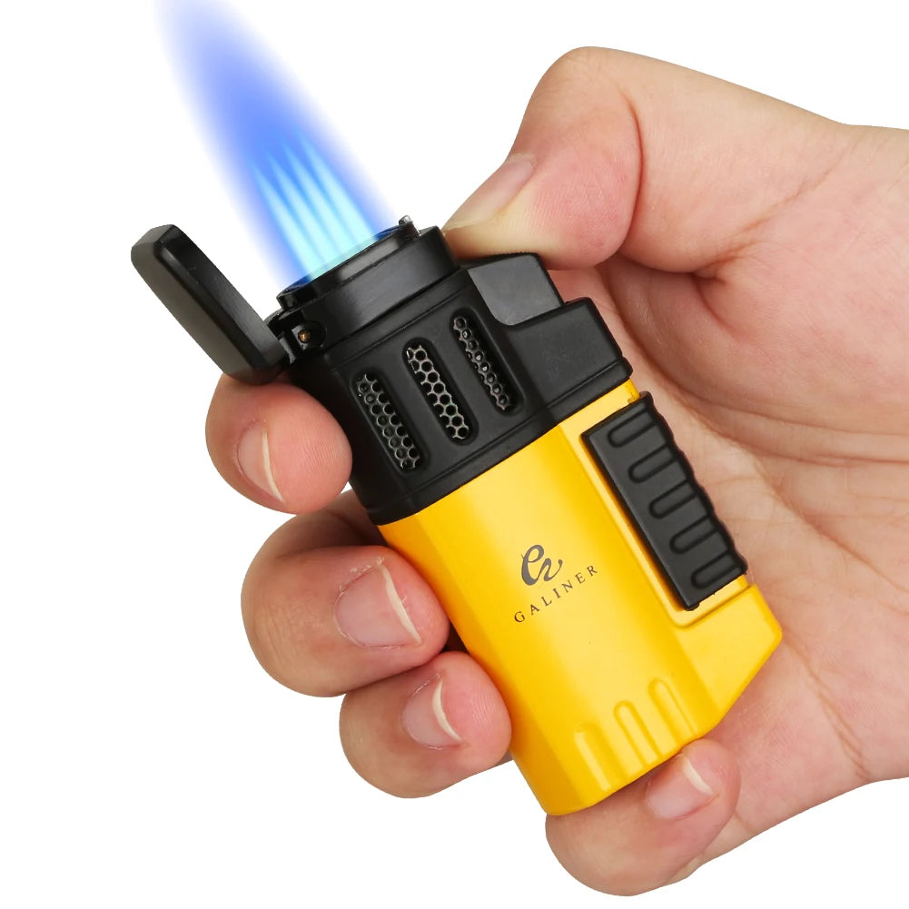 Mini Pocket 4 Flame Jet Torch Lighter