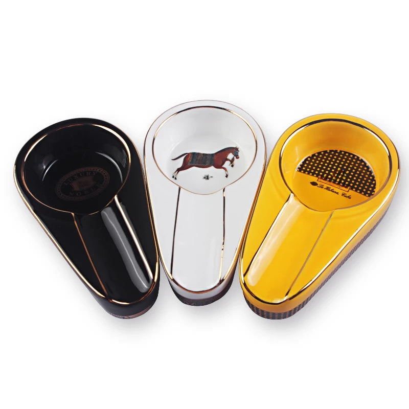 Fashion Portable Ceramic Ashtray