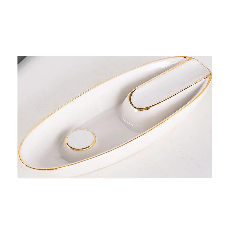 Unique Design Ceramic Ashtray