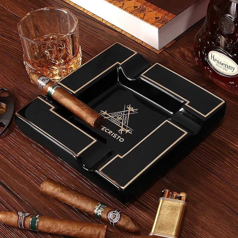 Functional Ceramic Ashtray Set