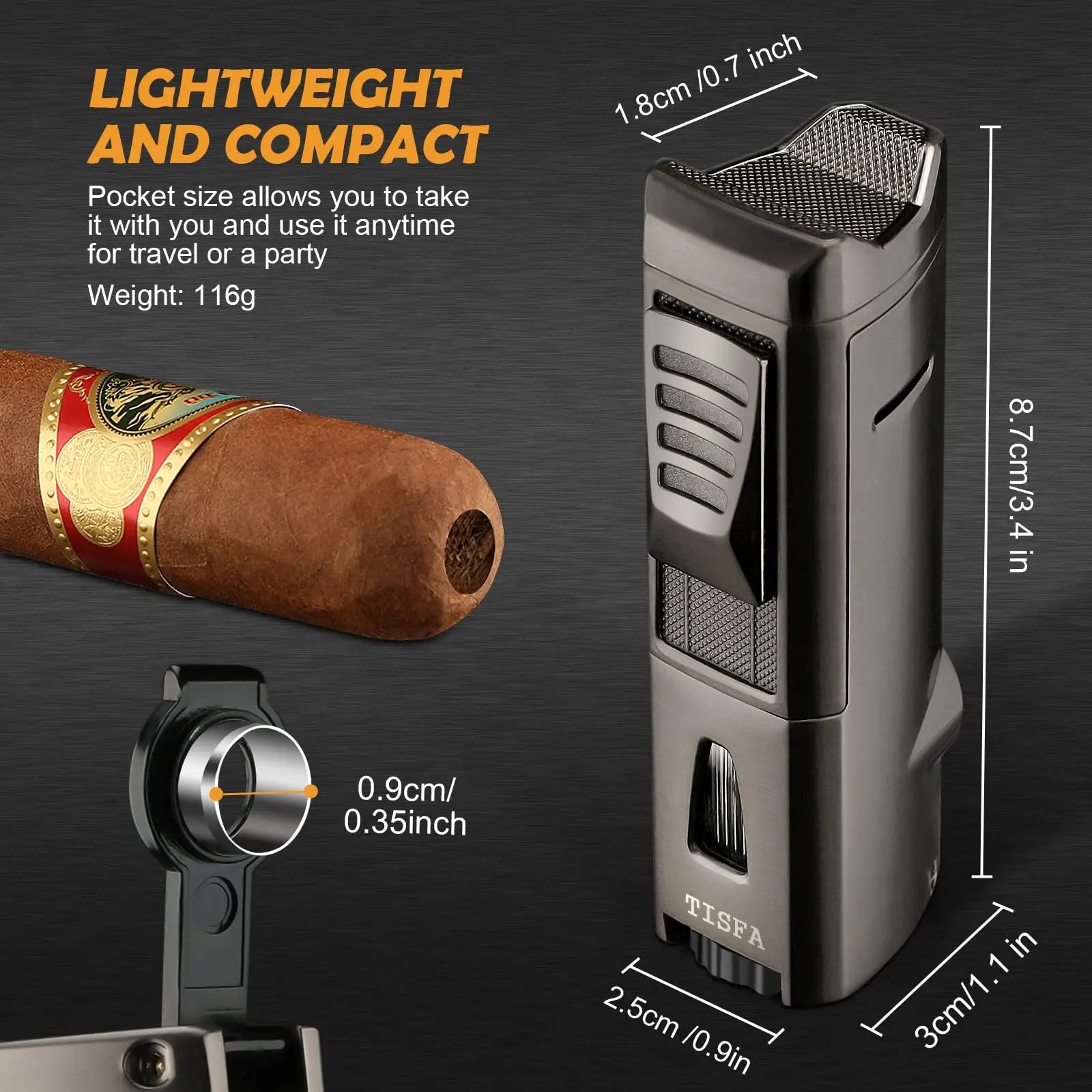 Triple Jet Torch with Punch