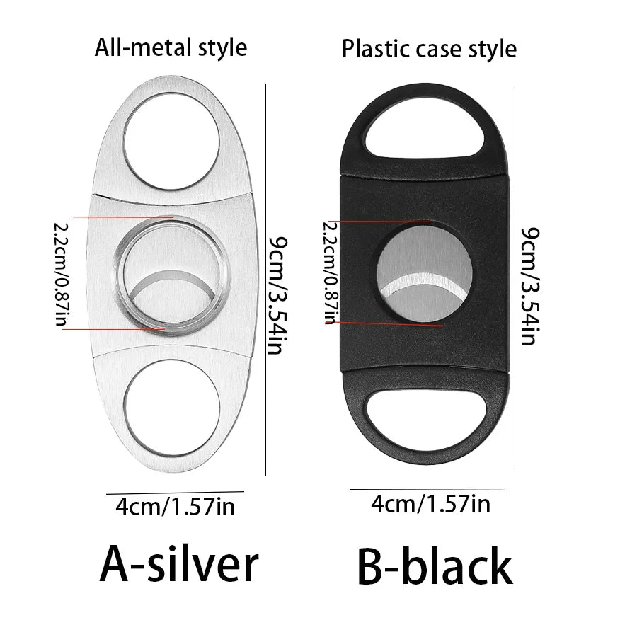 Black Double-Edged Scissors