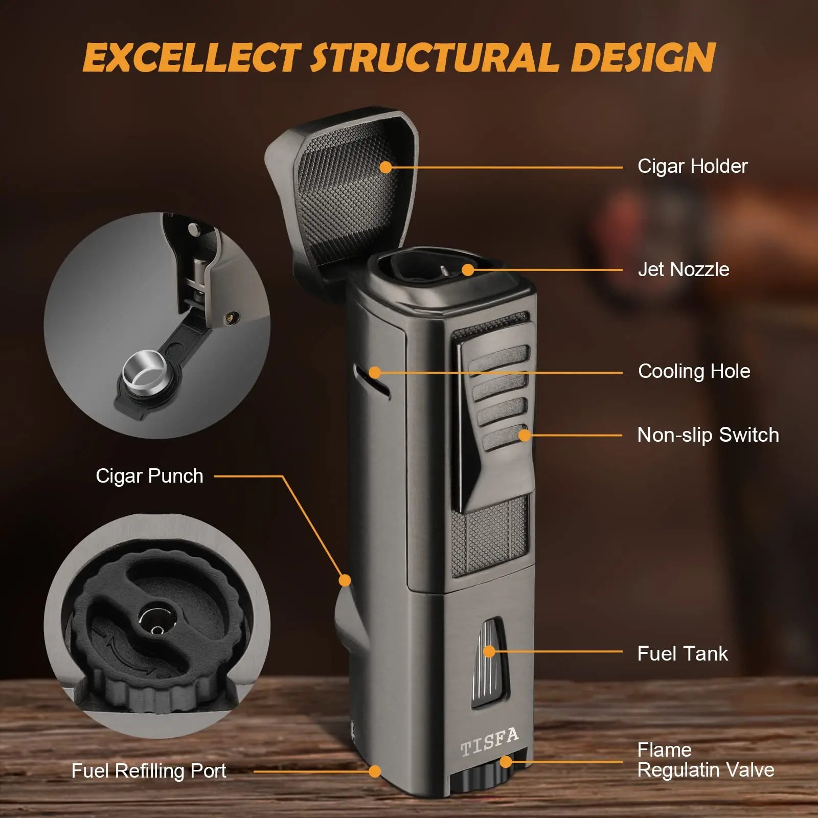 Triple Jet Torch with Punch
