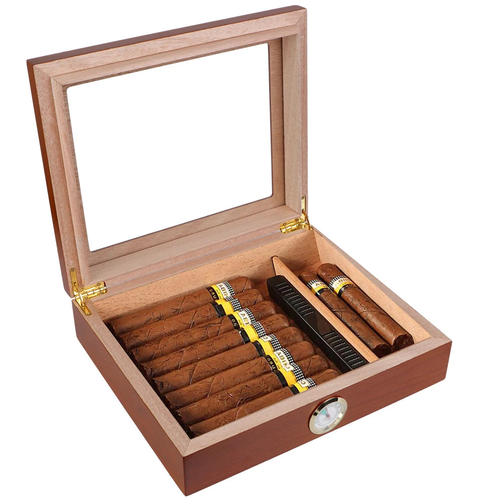 Red Transparent Humidor