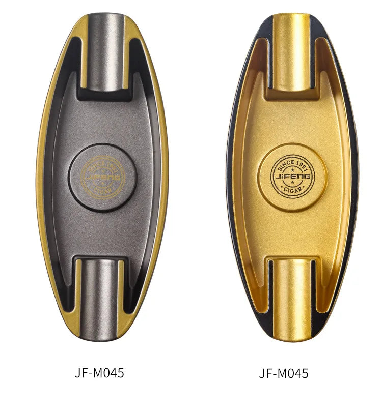 Portable Cigar Ashtray 2 Slot Cigar Holder Melamine Ash Slot Tobacco Cigar Accessories Cigarette Ashtray