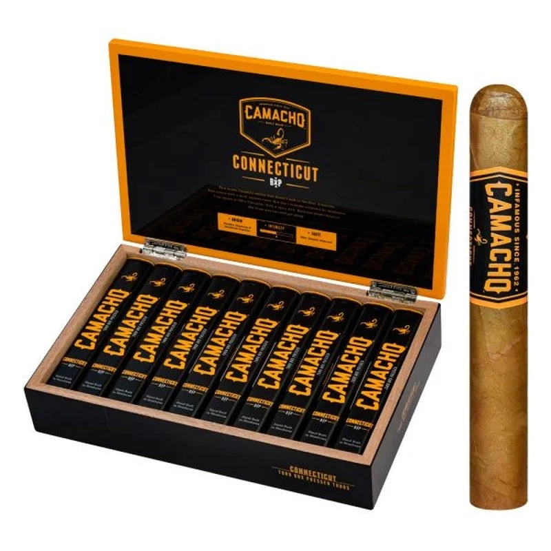 Camacho Connecticut Toro Box Pressed Tubo