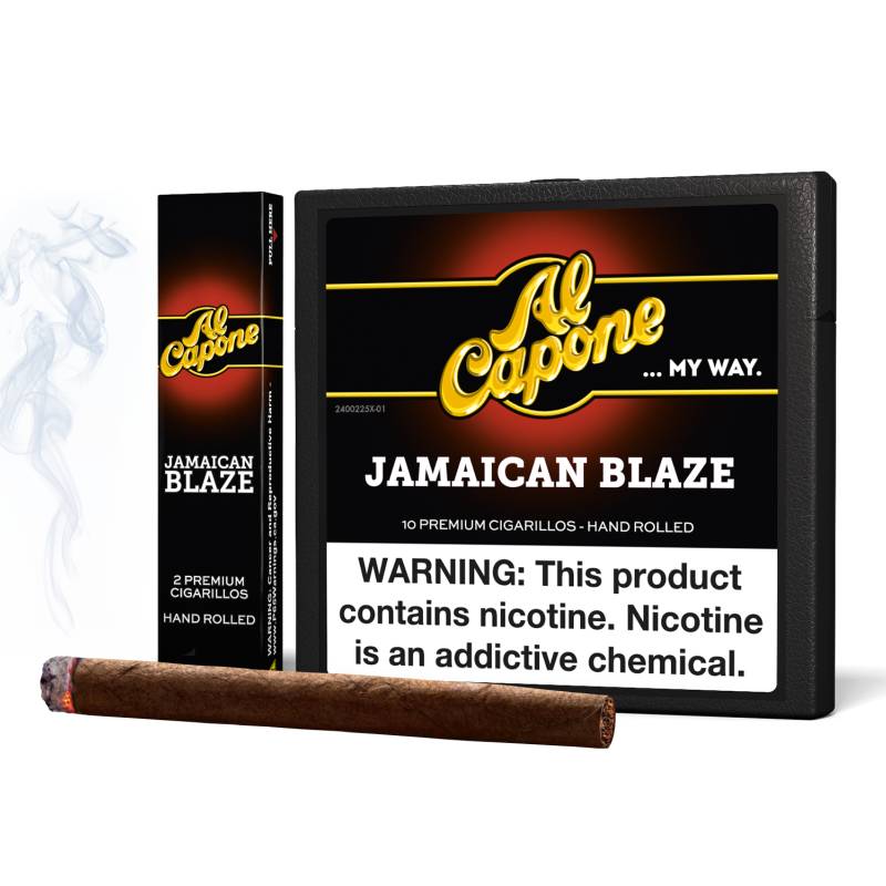 Al Capone Jamaican Blaze Slim Cigarillos 10CT