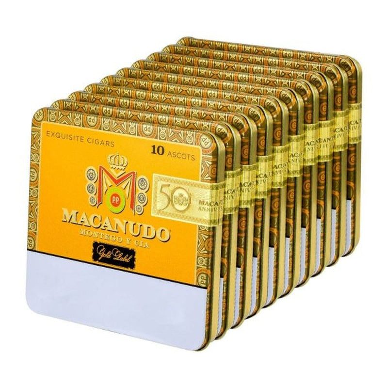 Macanudo Gold Ascot 10/Tin