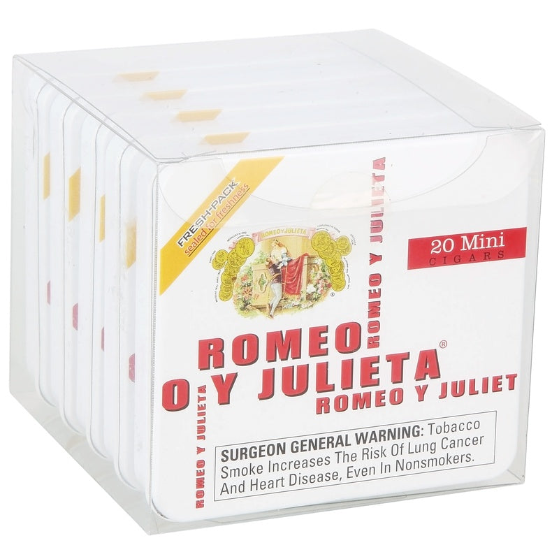 Romeo y Julieta Mini Original White 5/20CT