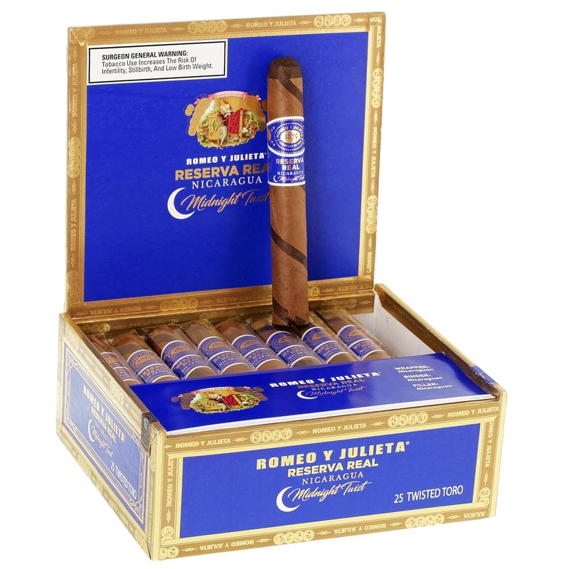 Romeo y Julieta Reserve Nicaragua Midnight Twist Toro