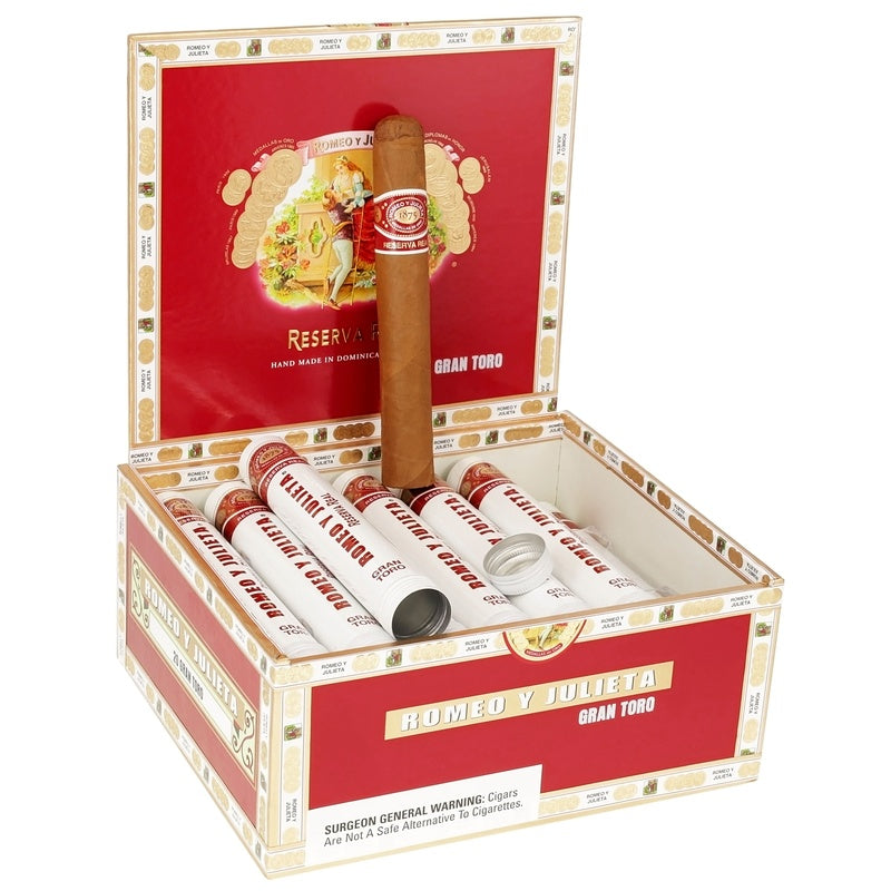 Romeo y Julieta Reale Gran Toro Tube