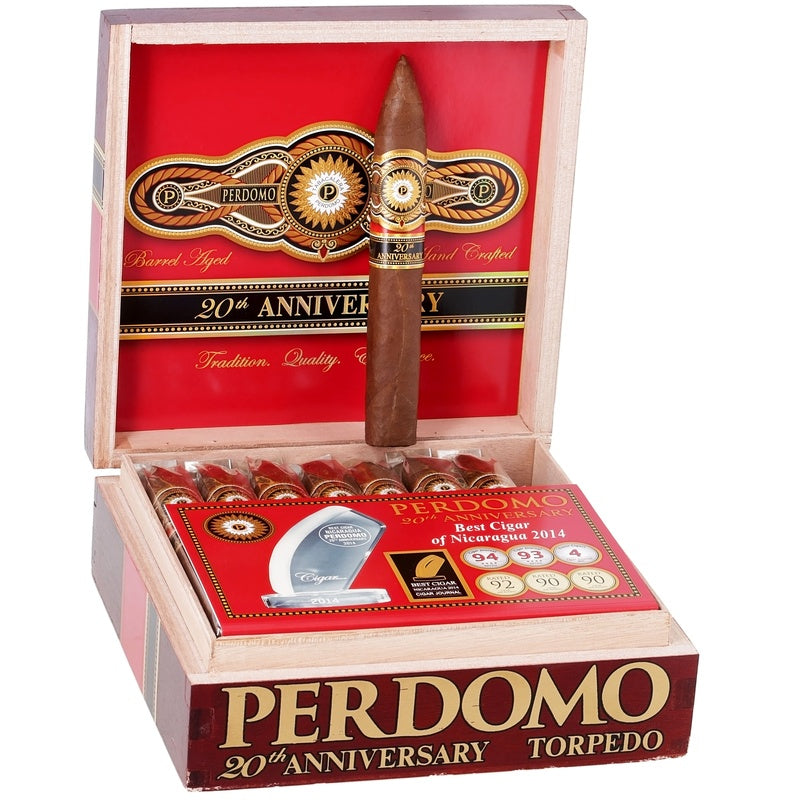 Perdomo 20th T6554 Torpedo Sun Grown