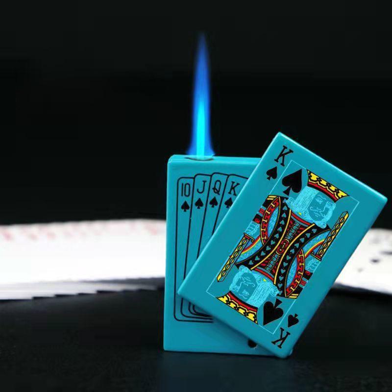 Enchanting Poker Flame Lighter - Cigar Mafia