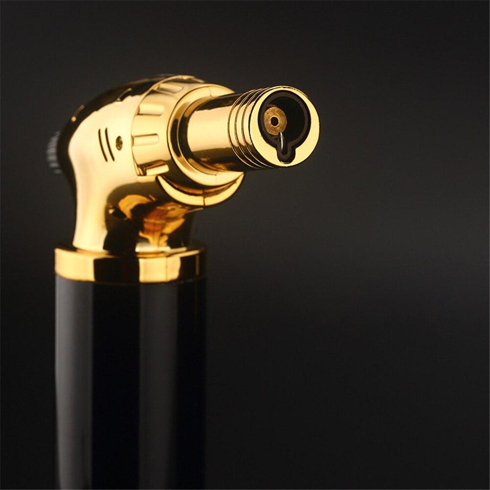 FlameMaster Pro: Ultimate Windproof Gas Lighter - Cigar Mafia