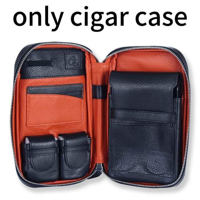 Leather Cigar Journey Set - Cigar Mafia