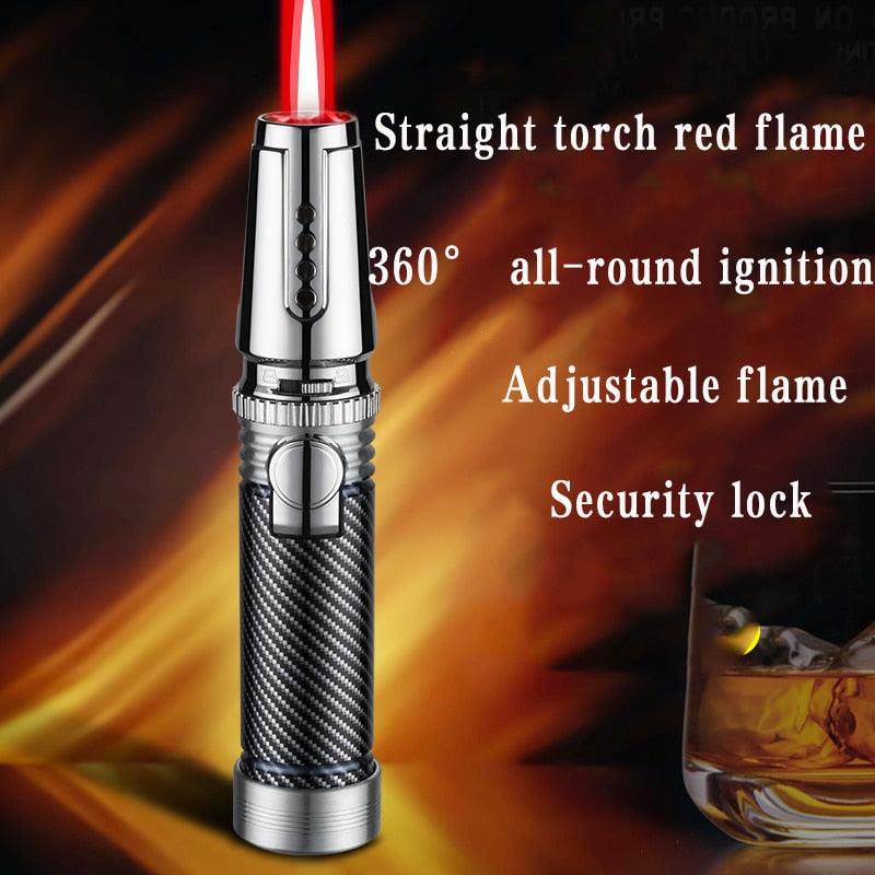 Metal Flame Gun Lighter - Cigar Mafia
