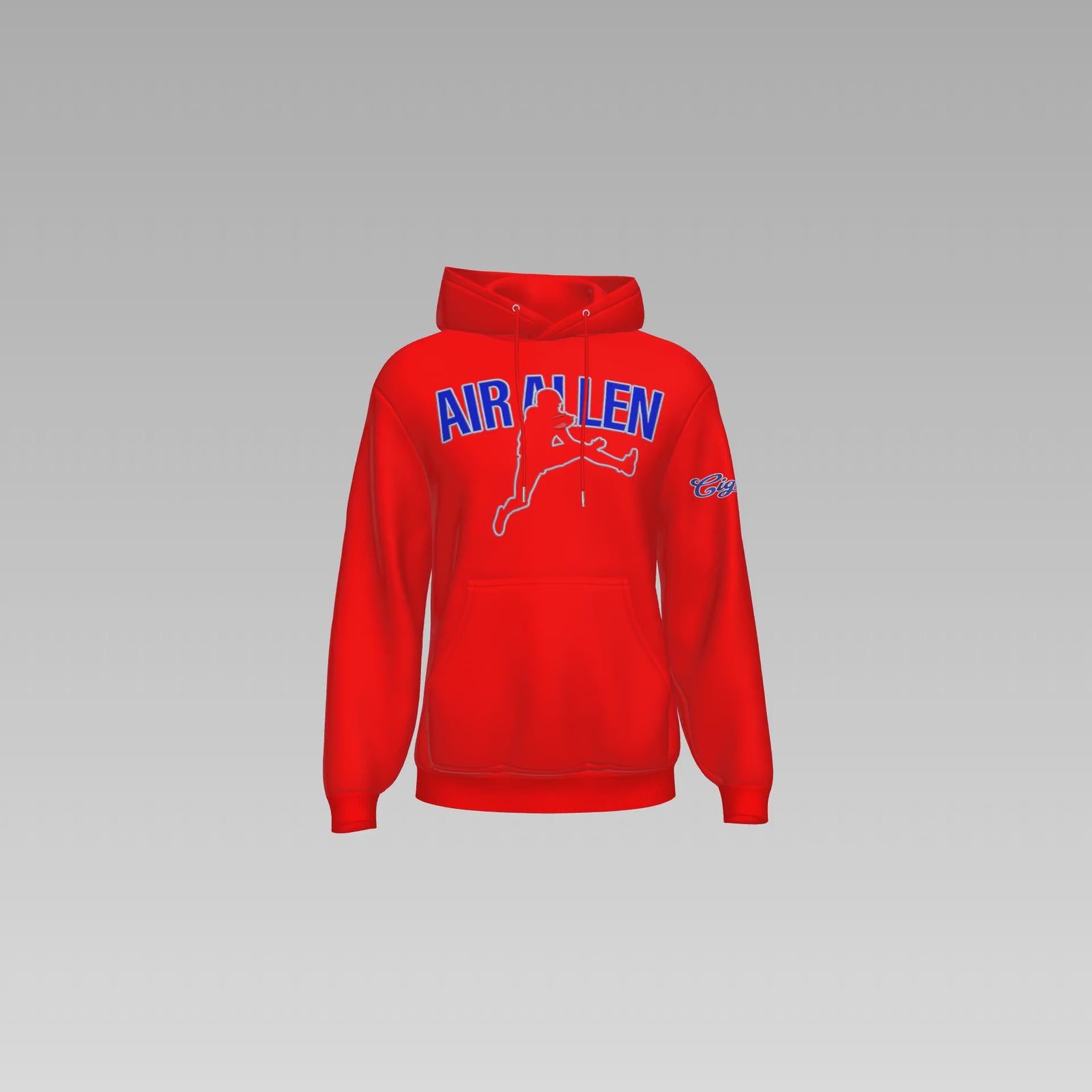 Premium Air Allen Cigar Mafia Hoodie – Bills Mafia Exclusive