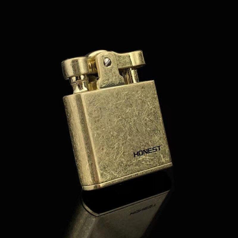 Timeless Brass Cigar Lighter - Cigar Mafia