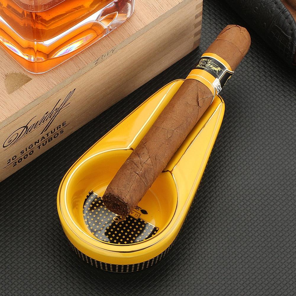 Travel Ashtray: Jet Flame Cigar Lighter - Cigar Mafia