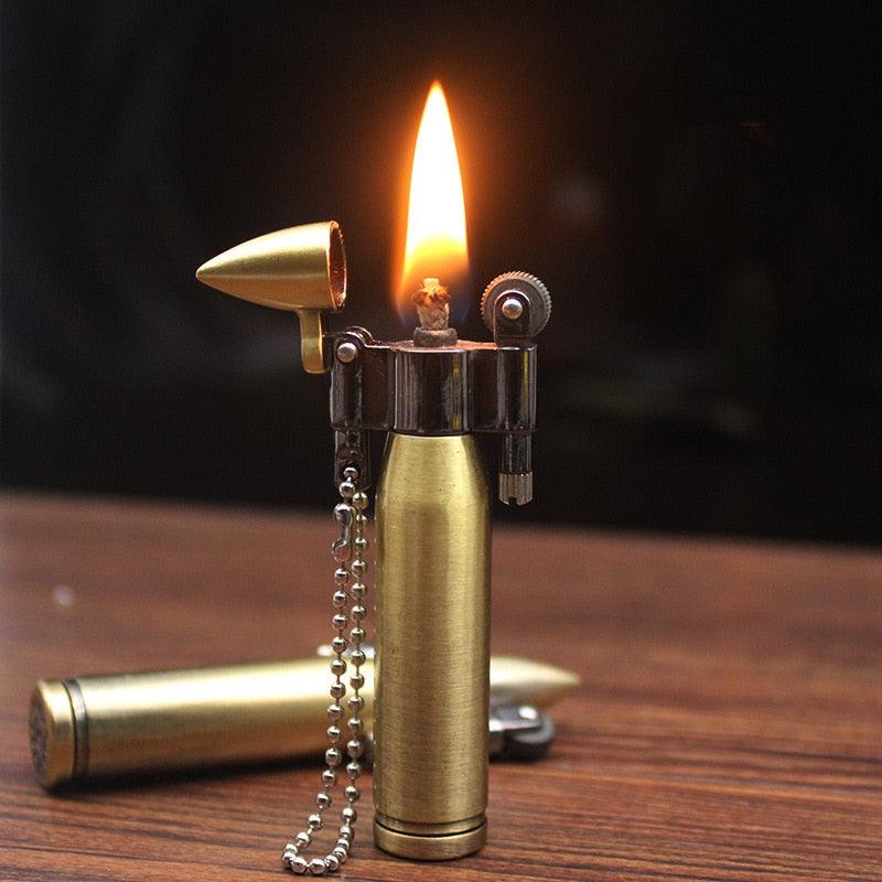 Golden Flame Adventure Keychain - Cigar Mafia