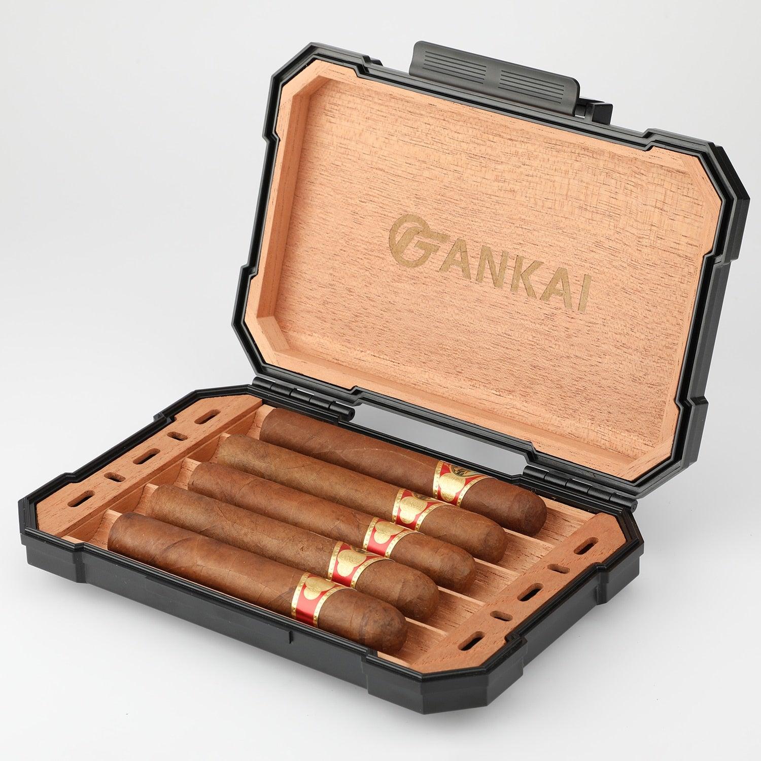 Luxury Cedar Travel Cigar Humidor - Cigar Mafia