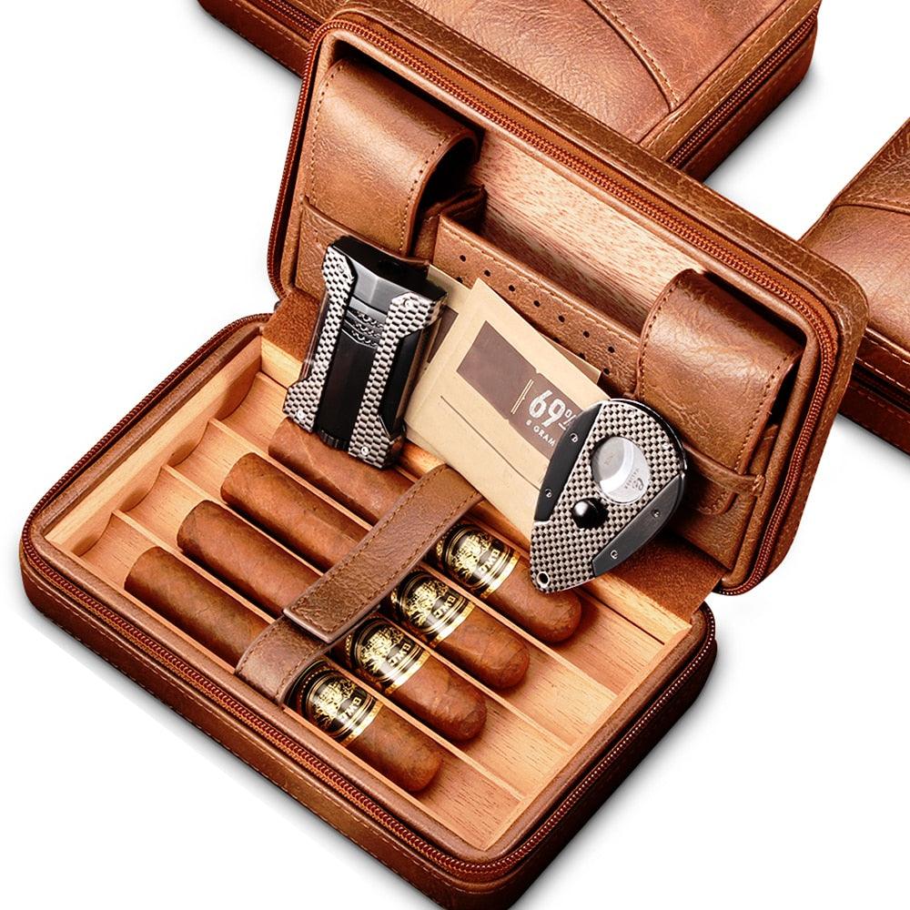 Luxury Cigar Travel Set - Cigar Mafia